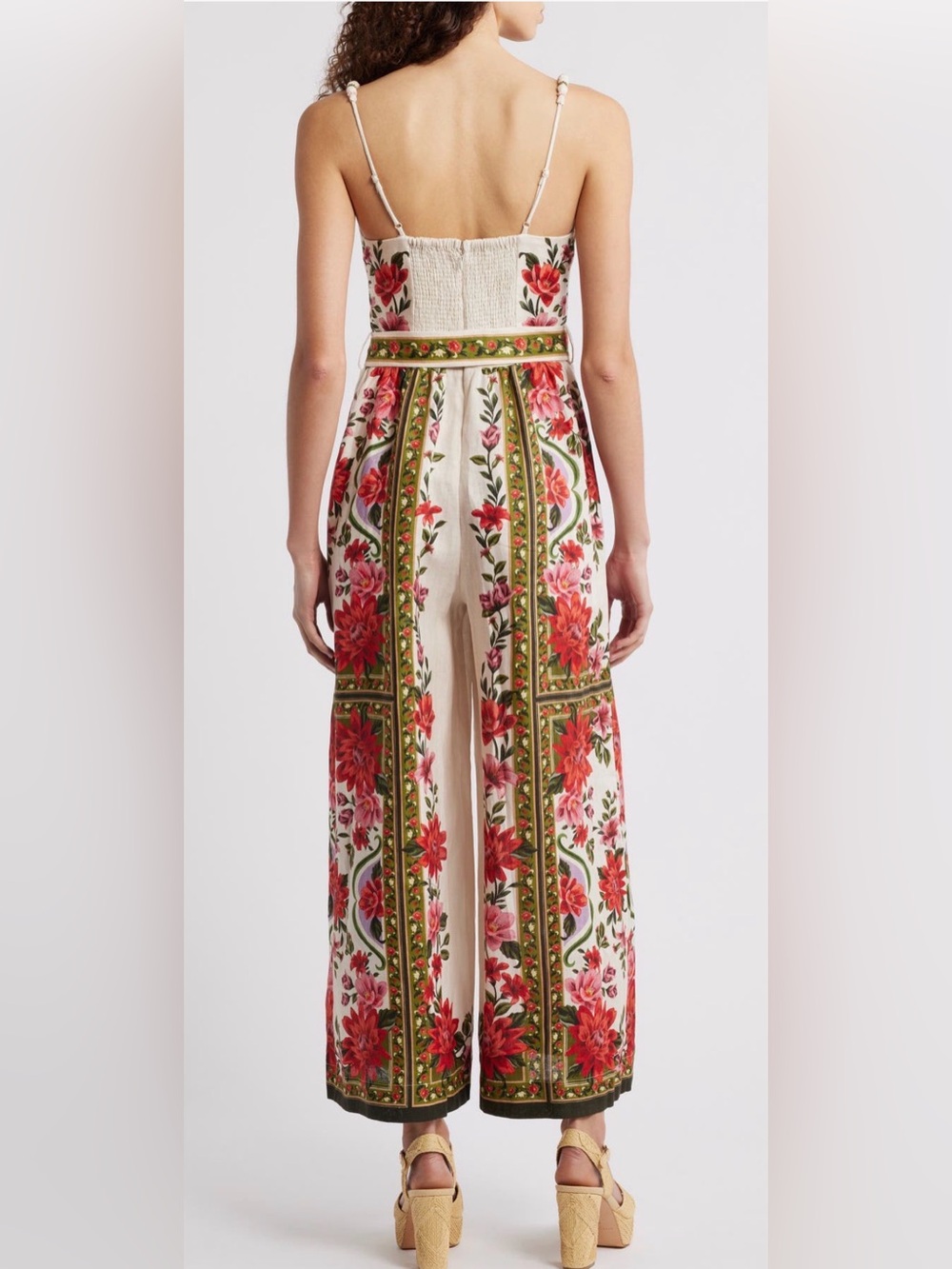 FARM Rio Wonder Rio Sand Sleeveless Jumpsuit - Picture 7 of 16